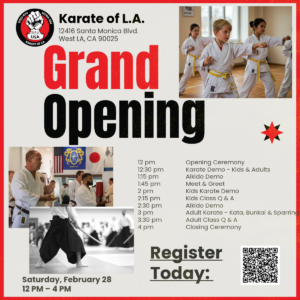 Karate of LA Grand Opening